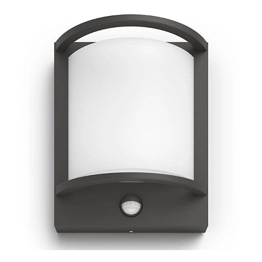 Philips - LED Zidno spoljašnje osvetljenje sa senzorom SAMONDRA LED/3,8W/230V IP44
