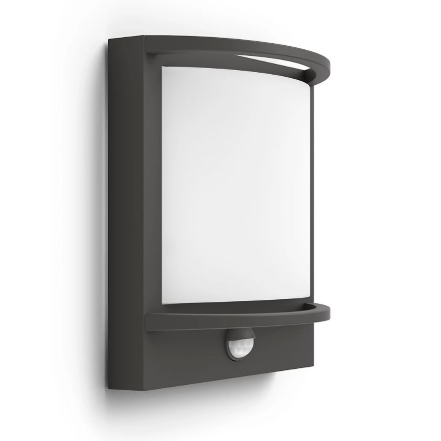 Philips - LED Zidno spoljašnje osvetljenje sa senzorom SAMONDRA LED/3,8W/230V IP44