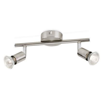 Philips Massive - Spot svetiljka 2xGU10/50W/230V