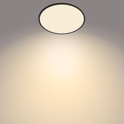 Philips - LED prigušiva spoljna svetiljka SUPERSLIM SCENE SWITCH LED/15W/230V IP54 crna