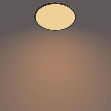Philips - LED prigušiva spoljna svetiljka SUPERSLIM SCENE SWITCH LED/15W/230V IP54 crna