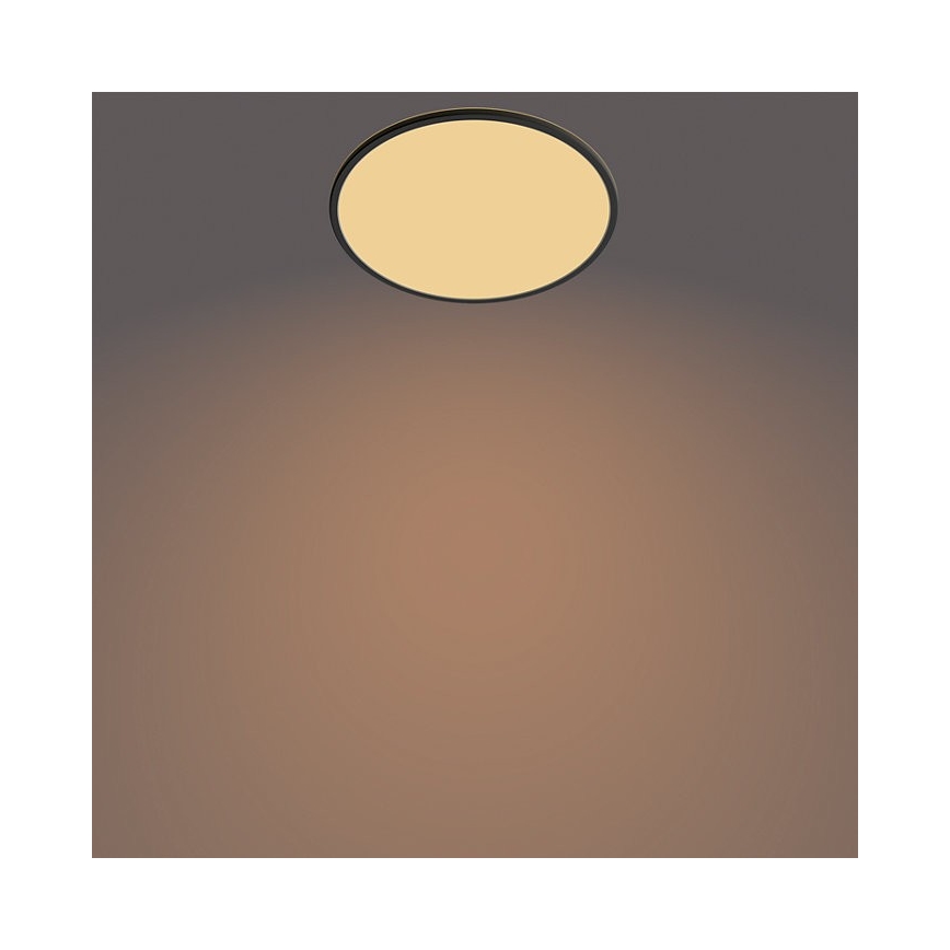 Philips - LED prigušiva spoljna svetiljka SUPERSLIM SCENE SWITCH LED/15W/230V IP54 crna