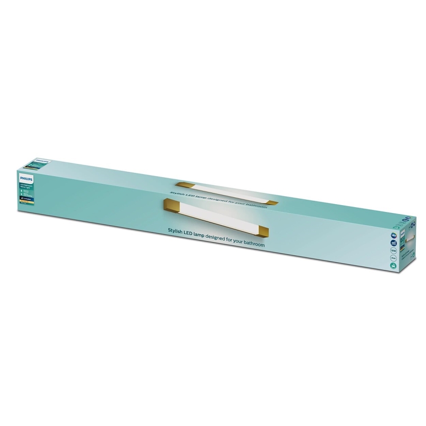 Philips - Rasveta za ogledalo u kupatilu ROVER LED/10W/230V IP44 mesing