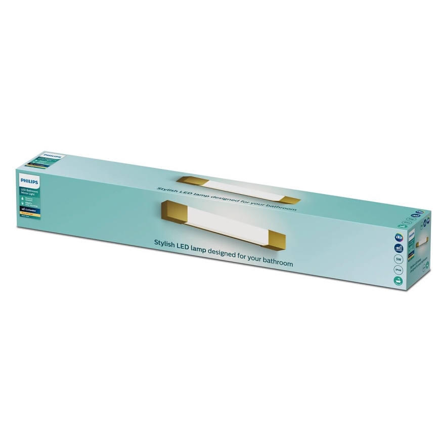 Philips - Rasveta za ogledalo u kupatilu ROVER LED/5W/230V IP44 mesing