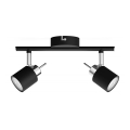 Philips - Reflektorska lampa 2xGU10/35W/230V crno