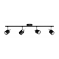 Philips - Reflektorska lampa 4xGU10/35W/230V crno