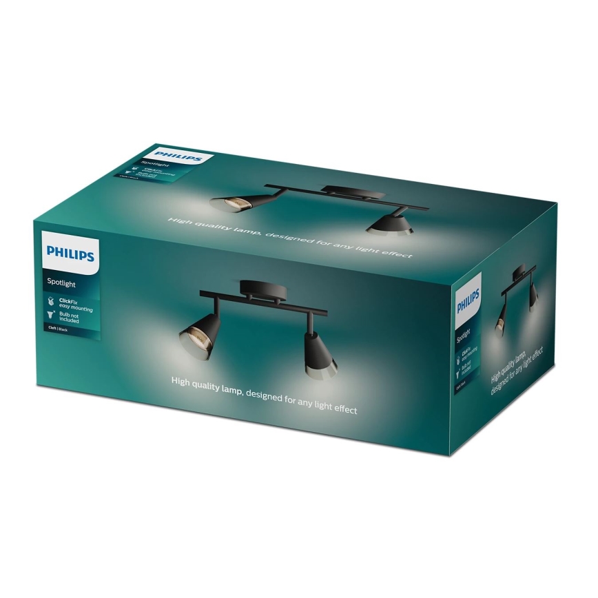 Philips - Reflektorska lampa CLEFT 2xGU10/5W/230V