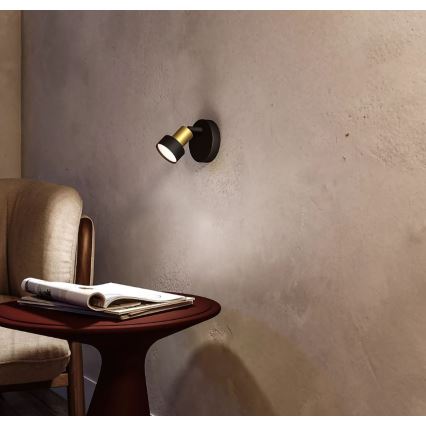 Philips - Reflektorska lampa CONDUIT 1xGU10/5W/230V crno/mesing