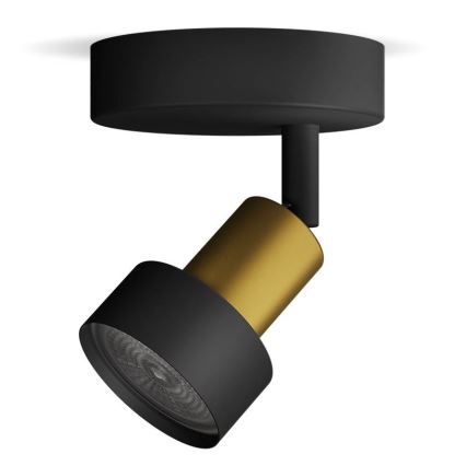Philips - Reflektorska lampa CONDUIT 1xGU10/5W/230V crno/mesing