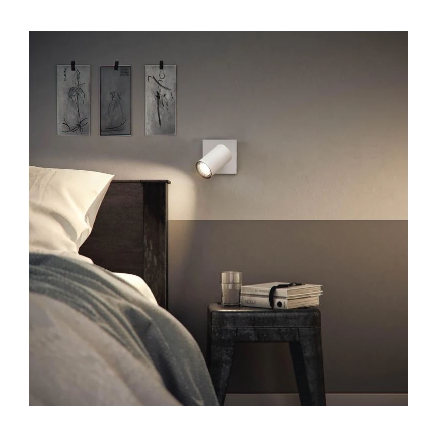 Philips - Reflektorska lampa KOSIPO 1xGU10/5,5W/230V bela