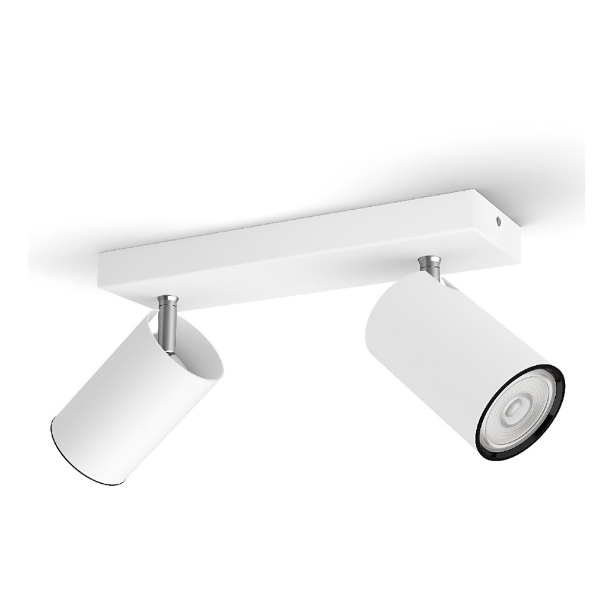 Philips - Reflektorska lampa KOSIPO 2xGU10/5,5W/230V bela
