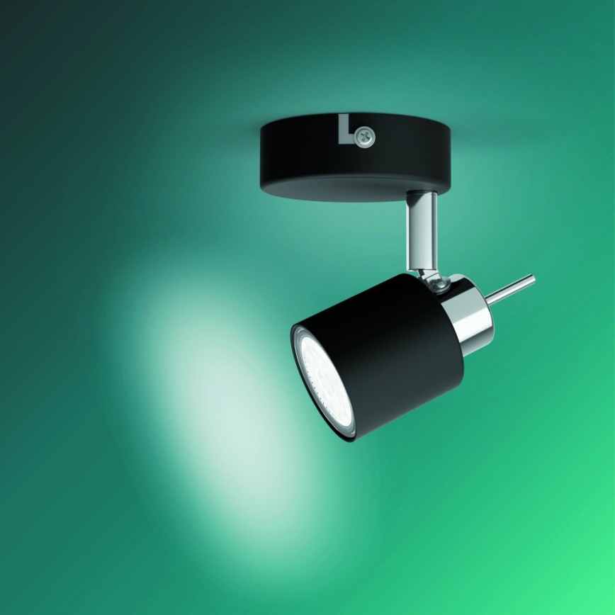 Philips - Reflektorska lampa 1xGU10/35W/230V crno