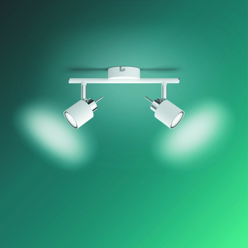Philips - Reflektorska lampa 2xGU10/35W/230V bela