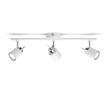 Philips - Reflektorska lampa 3xGU10/35W/230V bela