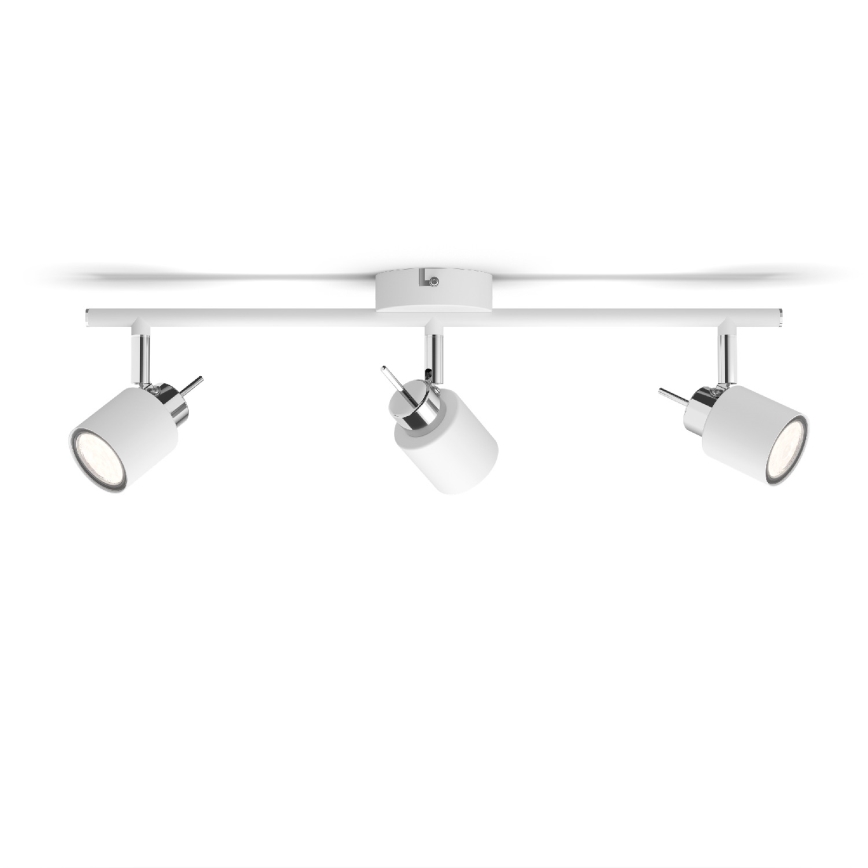 Philips - Reflektorska lampa 3xGU10/35W/230V bela
