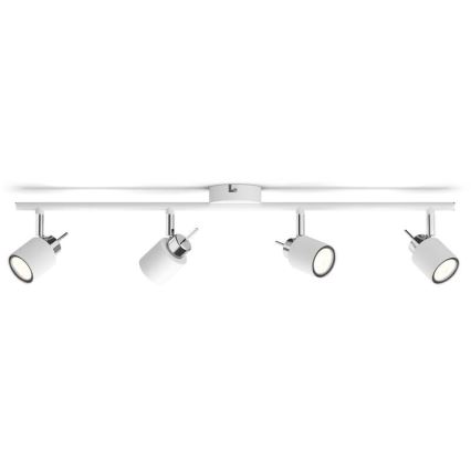 Philips - Reflektorska lampa 4xGU10/35W/230V bela