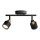 Philips - Reflektorska lampa NIALL 2xGU10/5W/230V crno/mesing