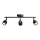 Philips - Reflektorska lampa NIALL 3xGU10/5W/230V crno/mesing