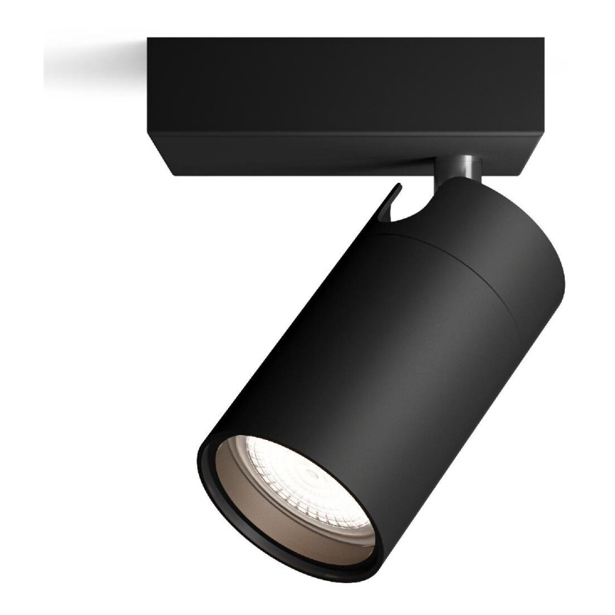 Philips - Reflektorska lampa za kupatilo IDRIS 1xGU10/5W/230V IP44 crno