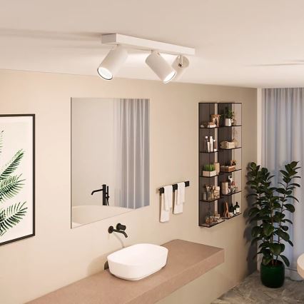 Philips - Reflektorska lampa za kupatilo IDRIS 3xGU10/5W/230V IP44 bela