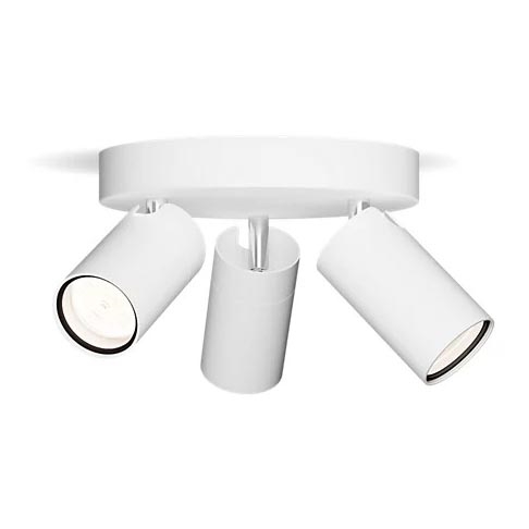 Philips - Reflektorska lampa za kupatilo IDRIS 3xGU10/5W/230V IP44 bela