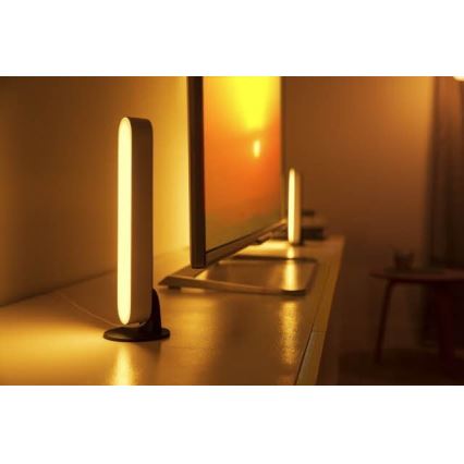 Philips - LED RGB prigušiva stona lampa Hue PLAY LED/6W/230V bela