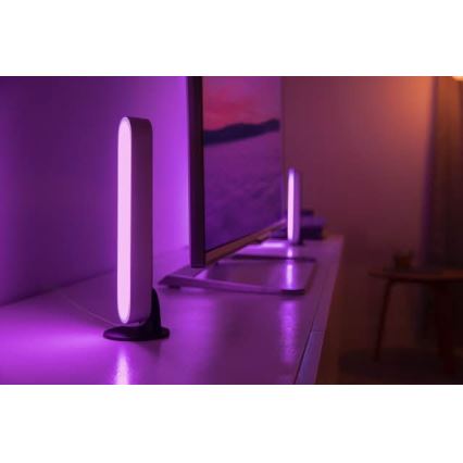 Philips - LED RGB prigušiva stona lampa Hue PLAY LED/6W/230V bela