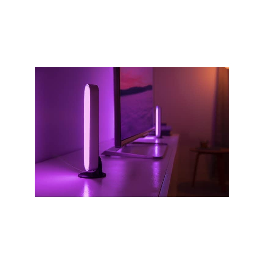 Philips - LED RGB prigušiva stona lampa Hue PLAY LED/6W/230V bela