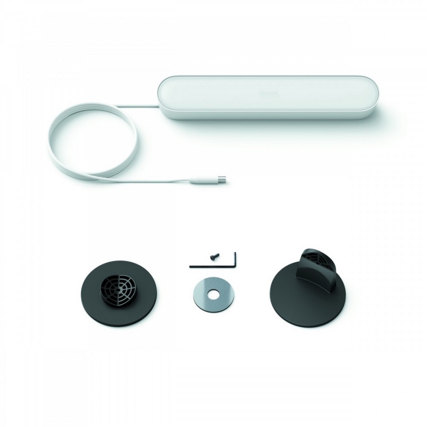 Philips - LED RGB prigušiva stona lampa Hue PLAY LED/6W/230V bela