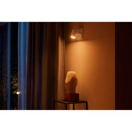 Philips - RGBW LED Prigušiva reflektorska lampa Hue ARGENTA 1xGU10/4,2W/230V 2000-6500K
