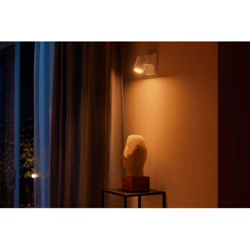 Philips - RGBW LED Prigušiva reflektorska lampa Hue ARGENTA 1xGU10/4,2W/230V 2000-6500K