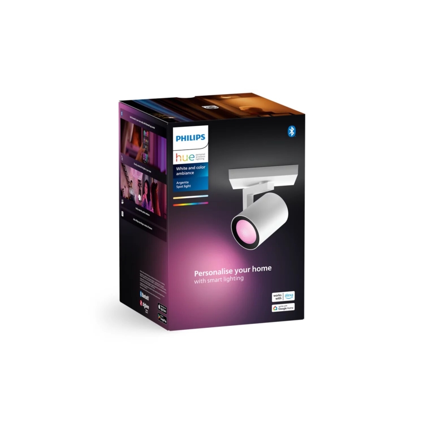 Philips - RGBW LED Prigušiva reflektorska lampa Hue ARGENTA 1xGU10/4,2W/230V 2000-6500K