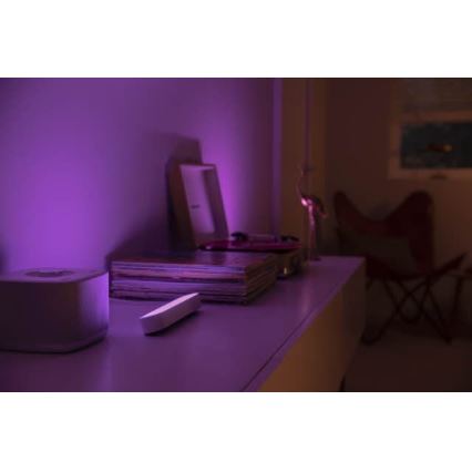 Philips - SET 2x LED RGB Stolna svjetiljka za prigušivanje HUE AMBIANCE LED/6W/230V bijela