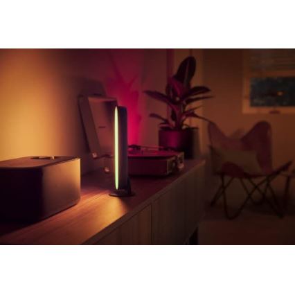 Philips - SET 2x LED RGB Stolna svjetiljka za prigušivanje HUE AMBIANCE LED/6W/230V