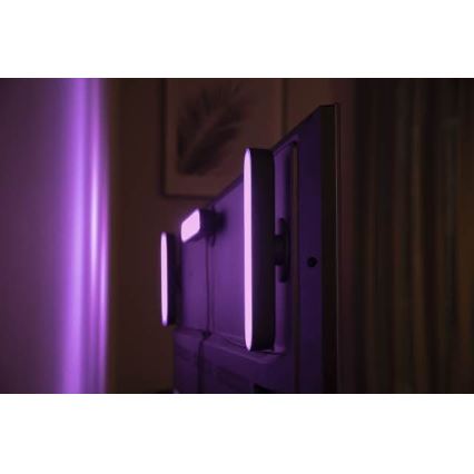 Philips - SET 2x LED RGB Stolna svjetiljka za prigušivanje HUE AMBIANCE LED/6W/230V