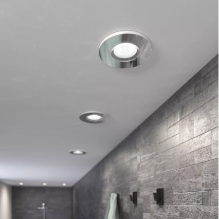 Philips - Komplet 3x LED prigušiva kupatilsko ugradno svetlo Hue ADORE BATHROOM 1xGU10/4,2W/230V 2200-6500K IP44