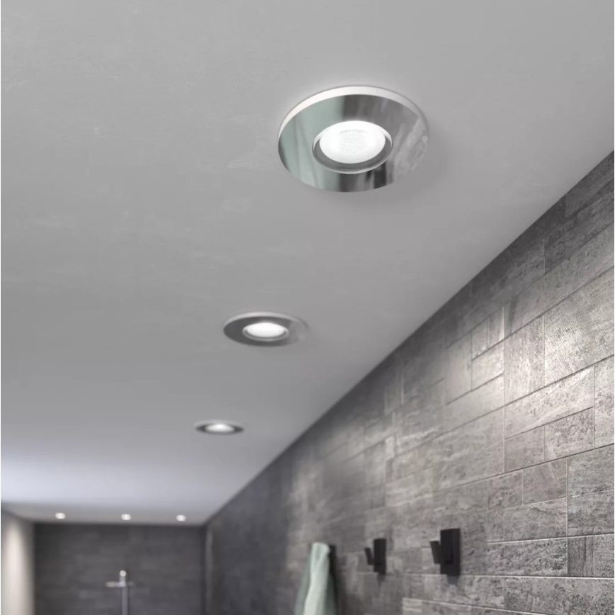 Philips - Komplet 3x LED prigušiva kupatilsko ugradno svetlo Hue ADORE BATHROOM 1xGU10/4,2W/230V 2200-6500K IP44