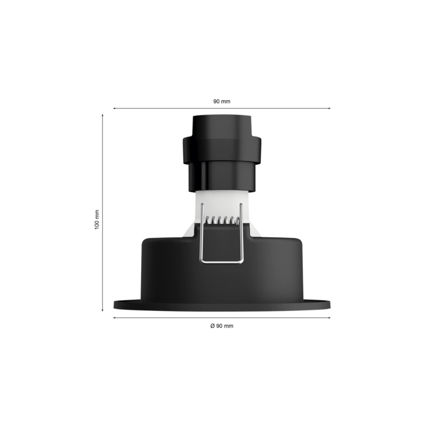 Philips - Set 3xLED RGBW Prigušiva ugradbeni Hue CENTURA 1xGU10/4,2W/230V 2000-6500K