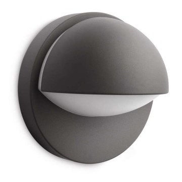 Philips - Spoljašnja zidna lampa 1xE27/12W/230V IP44 antracit
