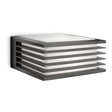 Philips - Spoljašnja zidna lampa 1xE27/15W/230V IP44 antracit
