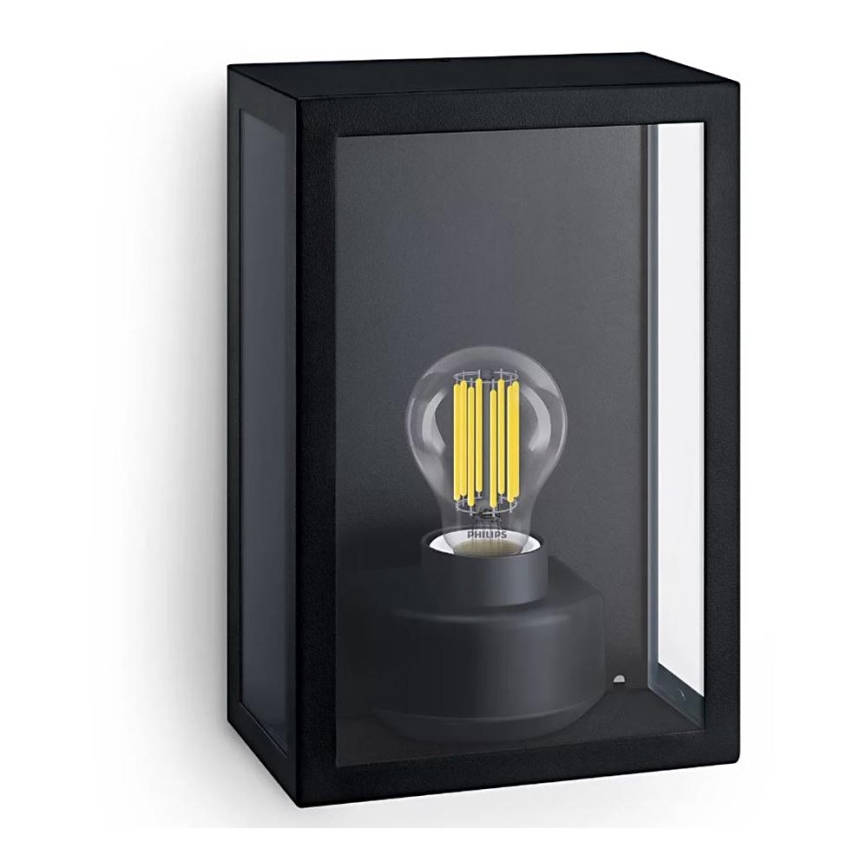 Philips - Spoljašnja zidna lampa ALZOR 1xE27/25W/230V IP44