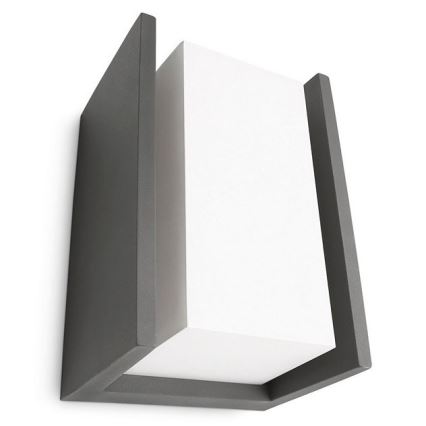 Philips - Spoljašnja zidna lampa BRIDGE 1xE27/15W/230V IP44