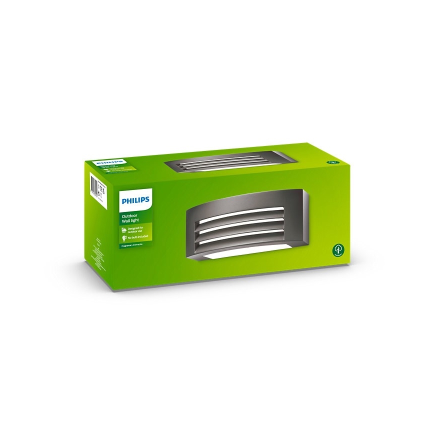 Philips - Spoljašnja zidna lampa FRAGRANCE 1xE27/42W/230V IP44