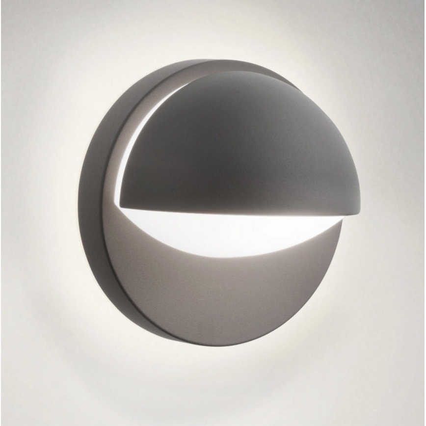 Philips - Spoljašnja zidna lampa 1xE27/12W/230V IP44 antracit