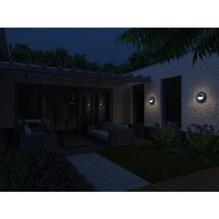 Philips - Spoljašnja zidna lampa JUNE 1xE27/12W/230V IP44