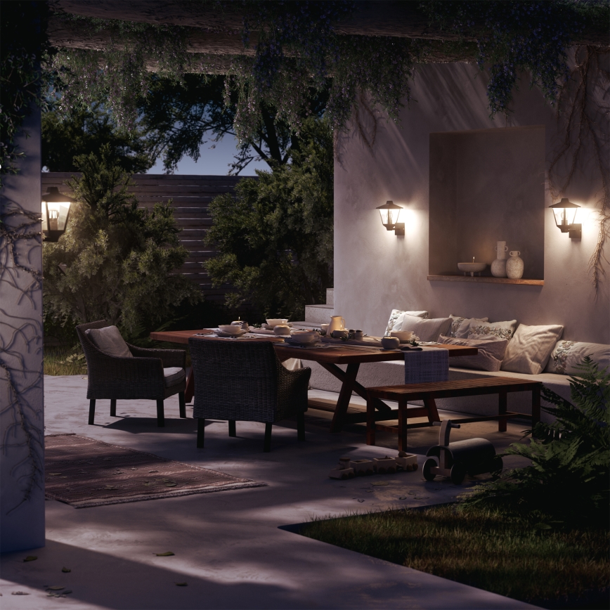 Philips - Spoljna zidna svetiljka KINNO 1xE27/25W/230V IP44