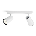 Philips - Spot svetilo 2xGU10/5,5W/230V
