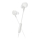 Philips TAE4105WT/00 - Slušalice sa mikrofonom, 3,5 mm JACK, bele