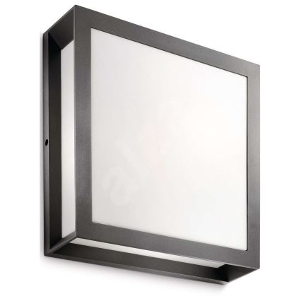 Philips - Vanjska plafonska svjetlijka SKIES 2xE27/14W/230V IP44 antracit