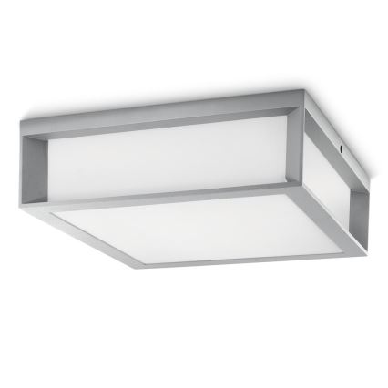 Philips - Vanjska plafonska svjetlijka 2xE27/14W/230V IP44 sivo